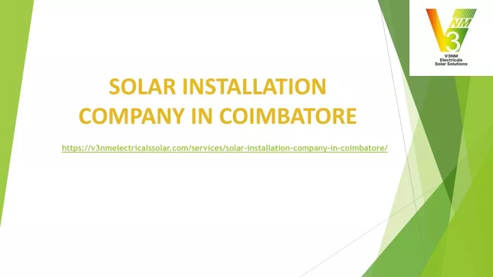 solar installation company in coimbatore