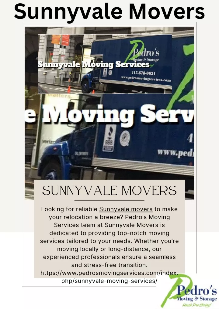 sunnyvale movers