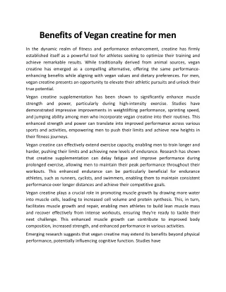 Benefits-of-Vegan-creatine-for-men