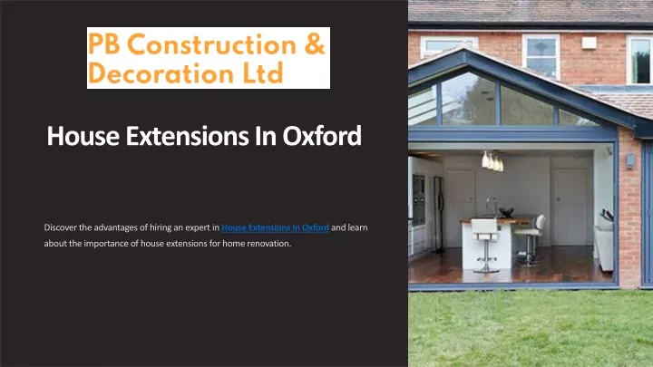 house extensions in oxford