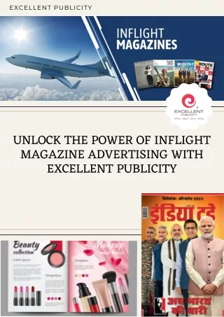 Unlock the Power of Inflight Magazine Advertising with Excellent Publicity