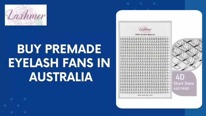 buy premade eyelash fans in australia