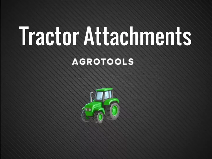 tractor attachments