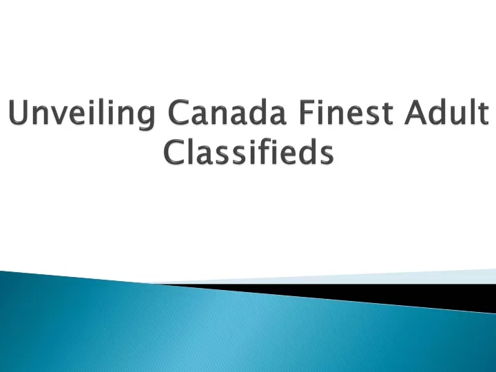 unveiling canada finest adult classifieds