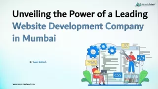 Unveiling the Power of a Leading Website Development Company in Mumbai