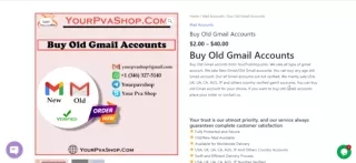 Buy Old Gmail acconts