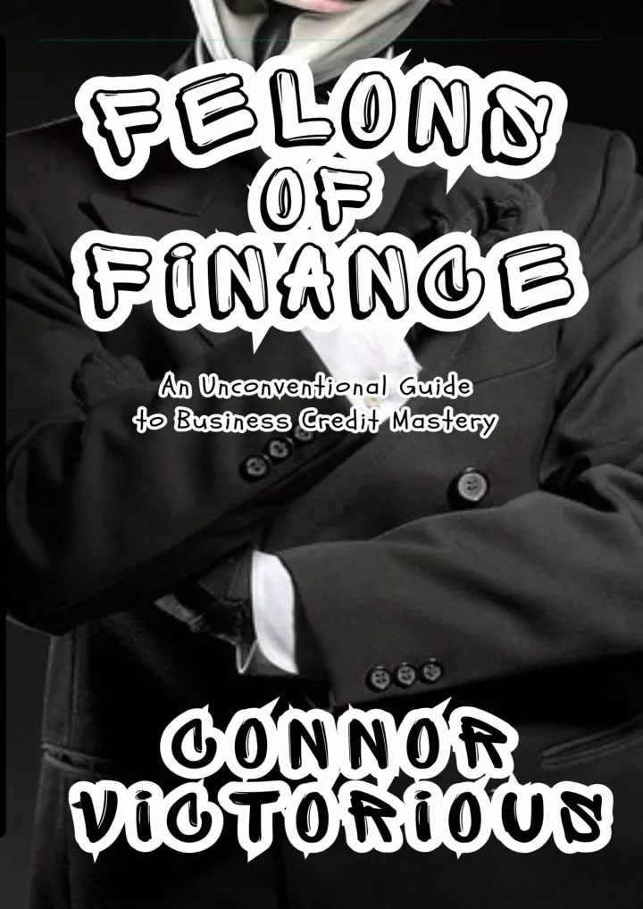 read ebook pdf felons of finance