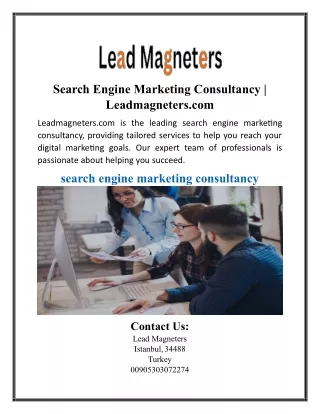 Search Engine Marketing Consultancy | Leadmagneters.com