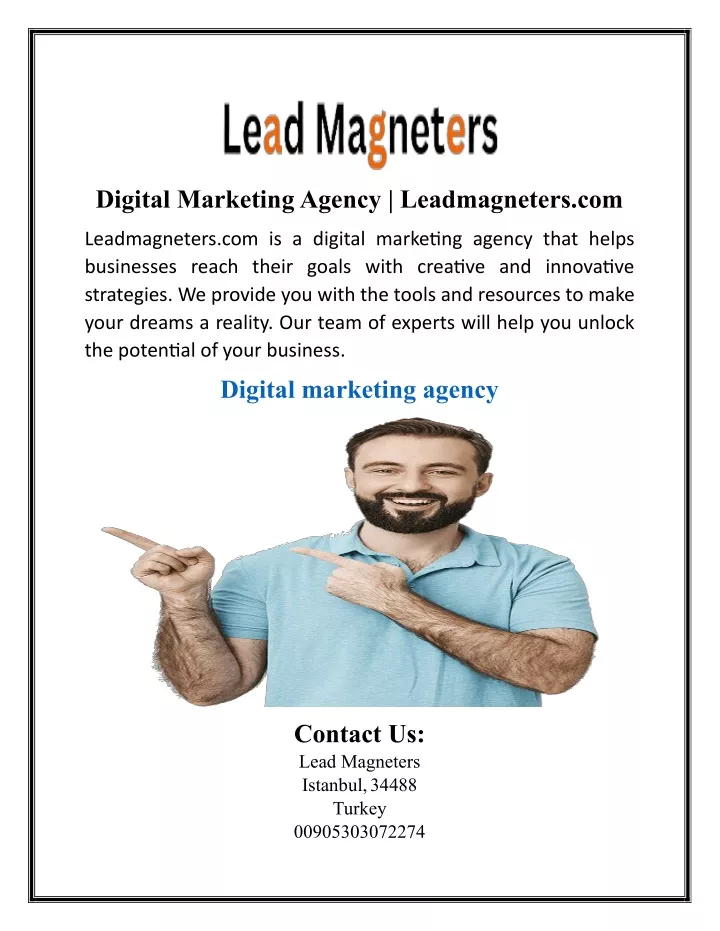 digital marketing agency leadmagneters com