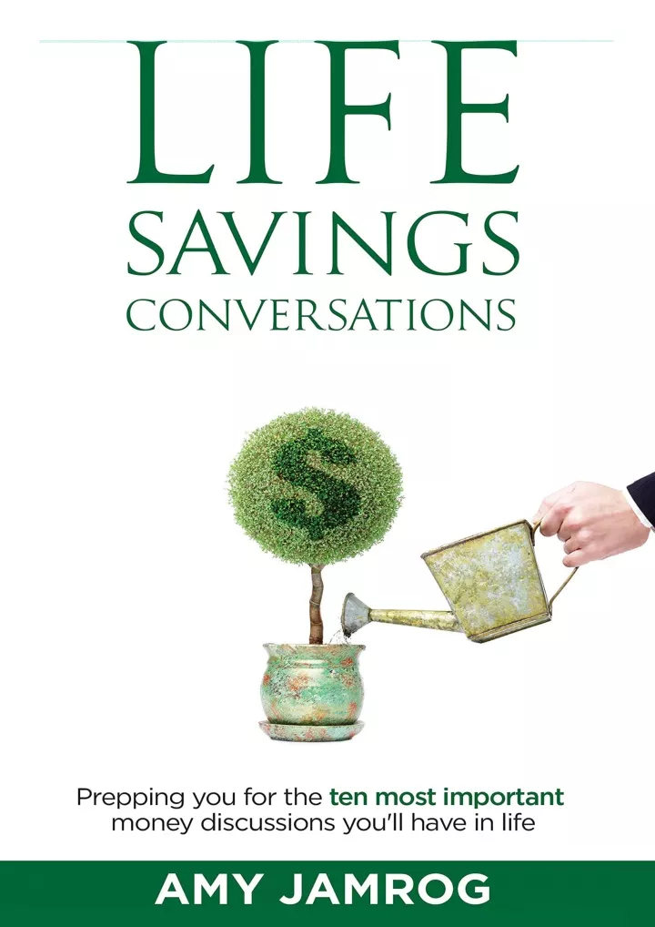 pdf read download life savings conversations