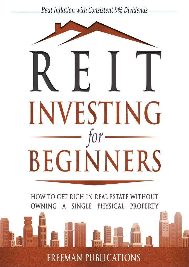 pdf download reit investing for beginners