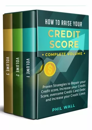 ✔Download⭐/PDF  How to Raise your Credit Score: Proven Strategies to Repair Your