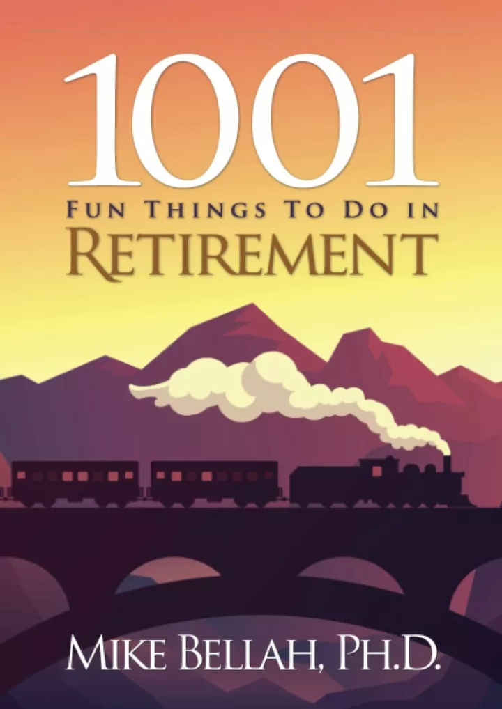 pdf read 1001 fun things to do in retirement