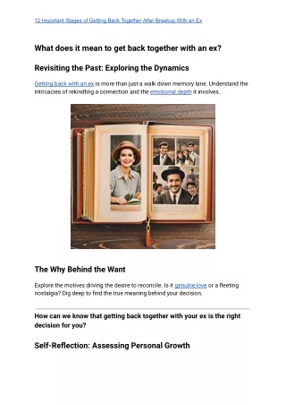 12 important stages of getting back together