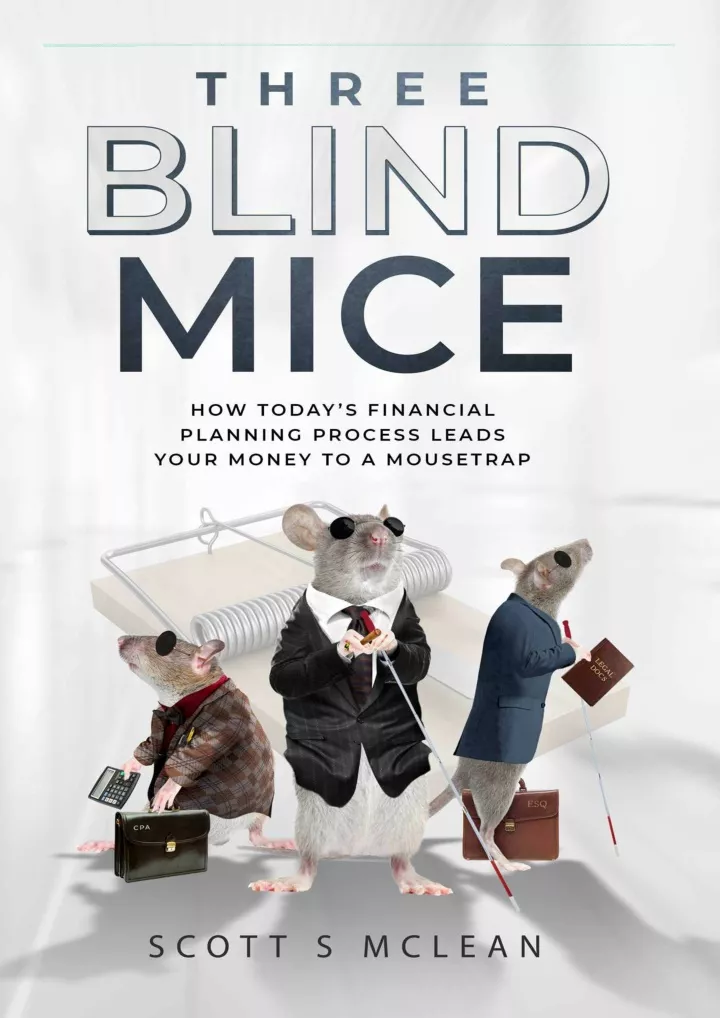 read ebook pdf three blind mice how today