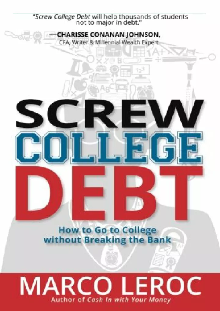 read pdf screw college debt how to go to college