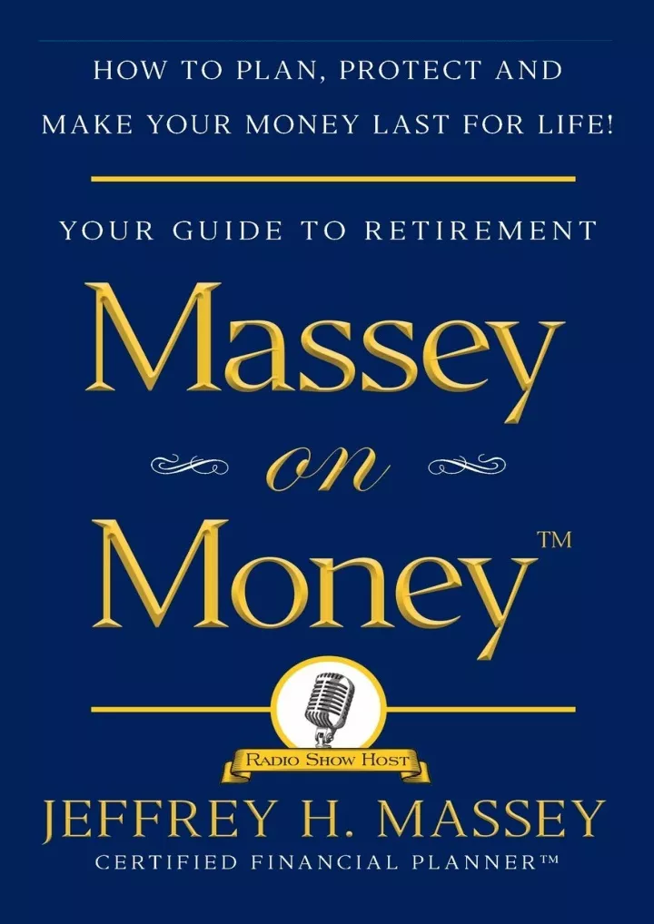 read ebook pdf massey on money how to plan