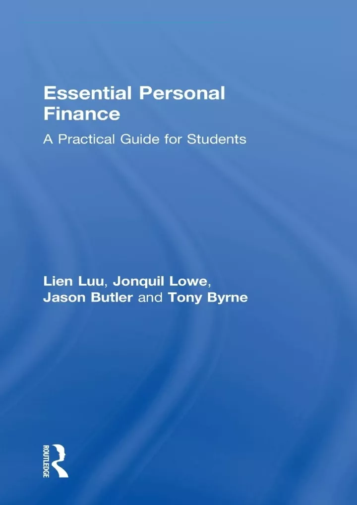 download book pdf essential personal finance