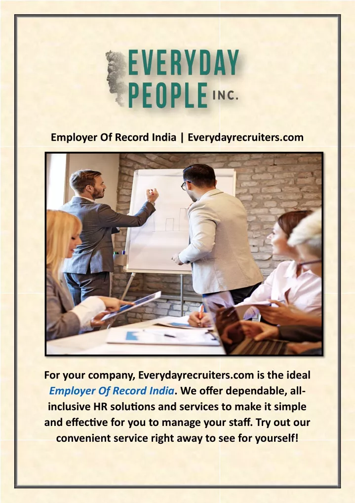 employer of record india everydayrecruiters com