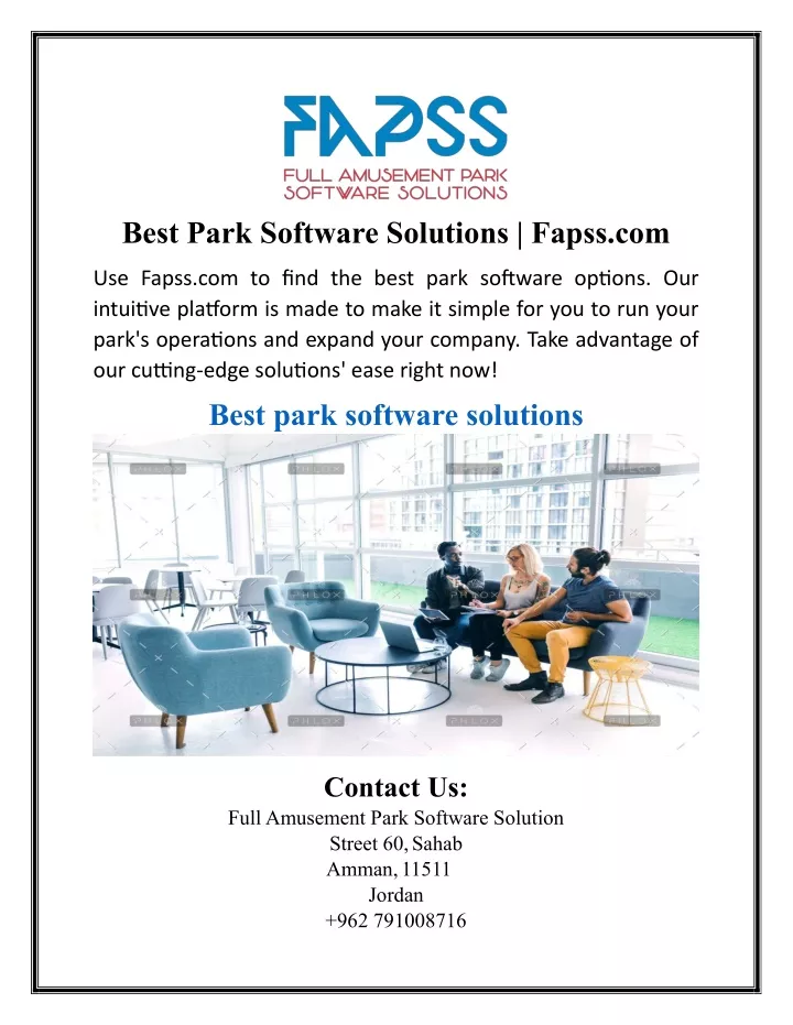 best park software solutions fapss com