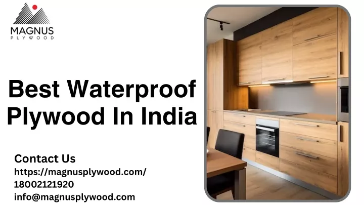 best waterproof plywood in india