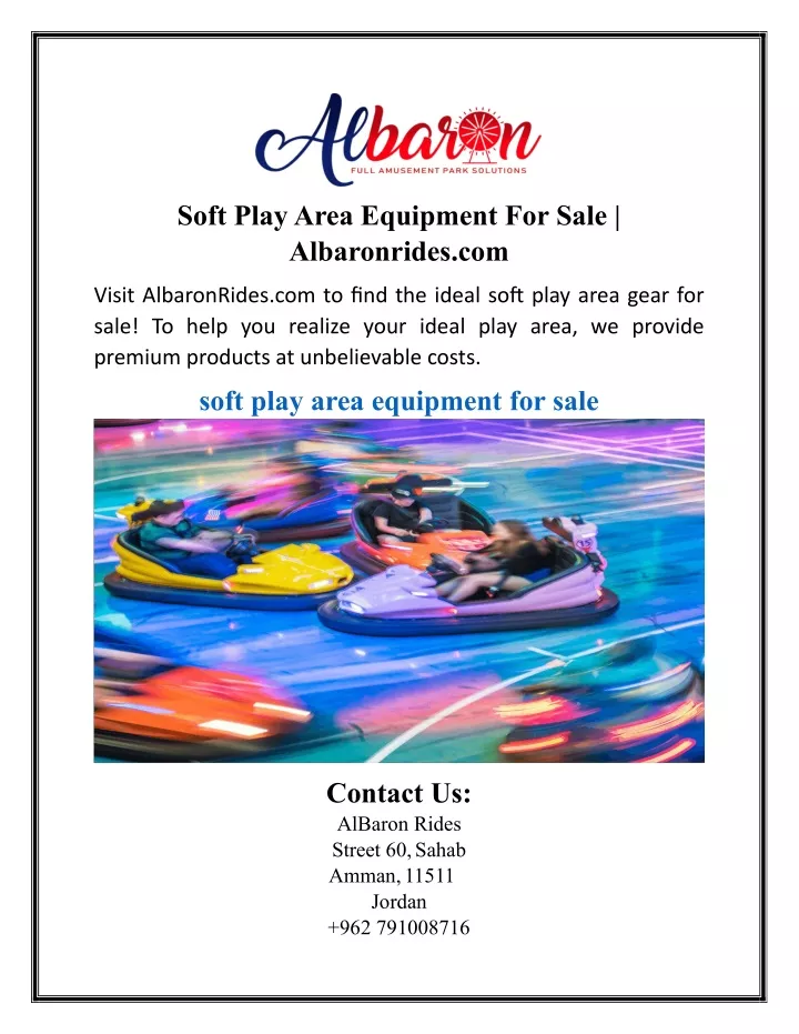 soft play area equipment for sale albaronrides com