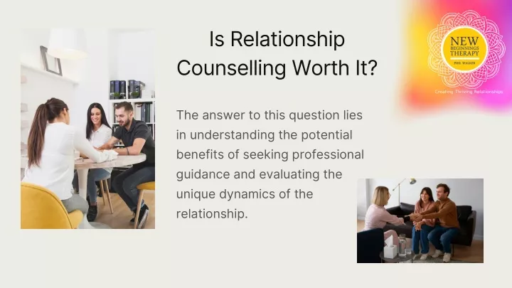 is relationship counselling worth it