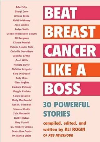 book [READ]  Beat Breast Cancer Like a Boss: 30 Powerful Stories