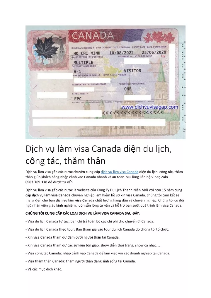 d ch v l m visa canada