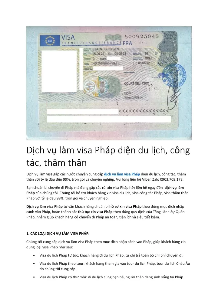 d ch v l m visa