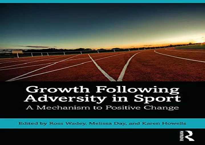 PPT - ⚡PDF DOWNLOAD Growth Following Adversity in Sport: A Mechanism to ...