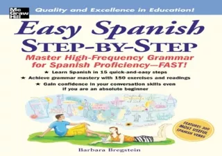 ❤READ ⚡PDF Easy Spanish Step-By-Step