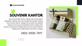 MOC RENDAH, HUB 0821-3108-7971 | Souvenir Outing Kantor Malang