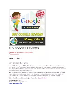 buy google reviews