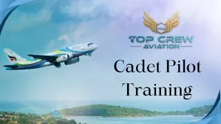 Cadet Pilot Training