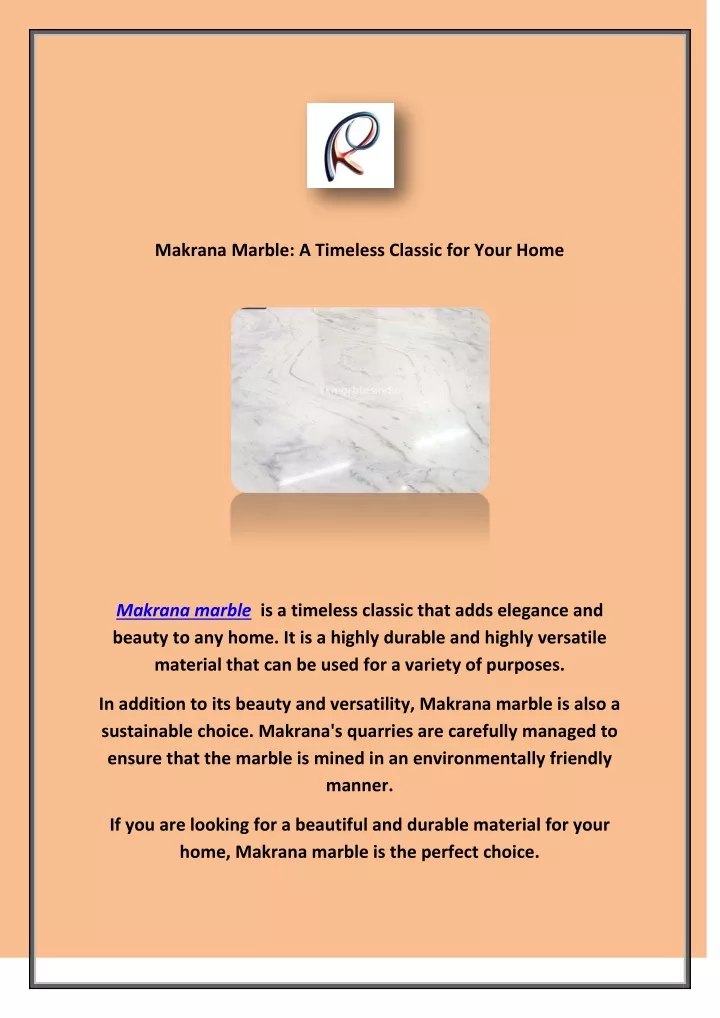 makrana marble a timeless classic for your home