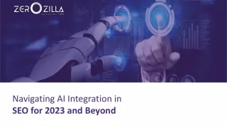 Navigating AI Integration in SEO for 2023 and Beyond​