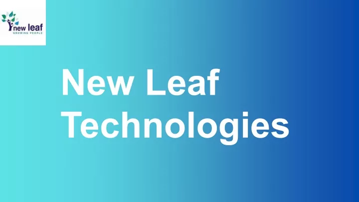 new leaf technologies
