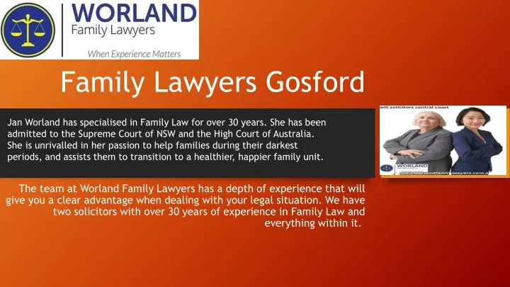 family lawyers gosford