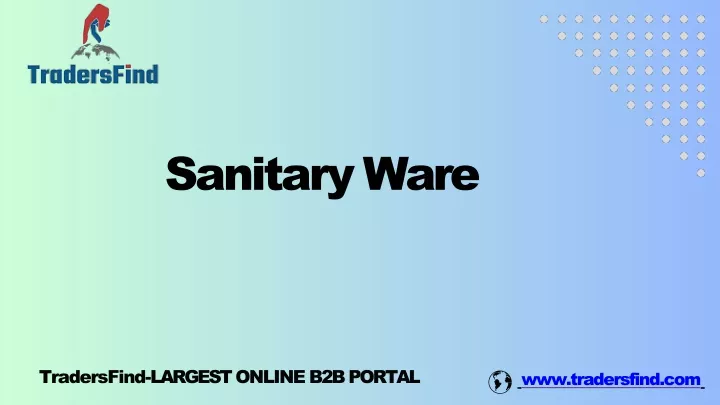 sanitary ware