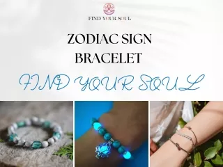 Zodiac Sign Bracelet - Find Your Soul