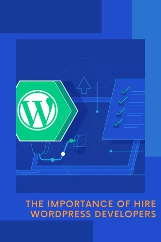 The Importance of Hire WordPress Developers