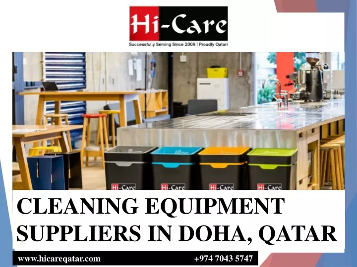 cleaning equipment suppliers in doha qatar