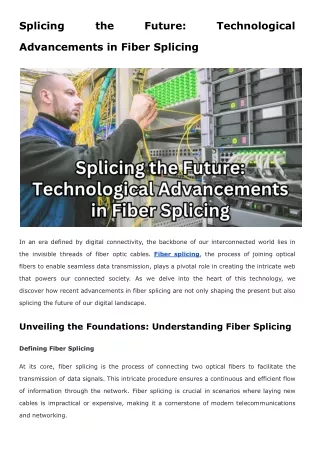 splicing
