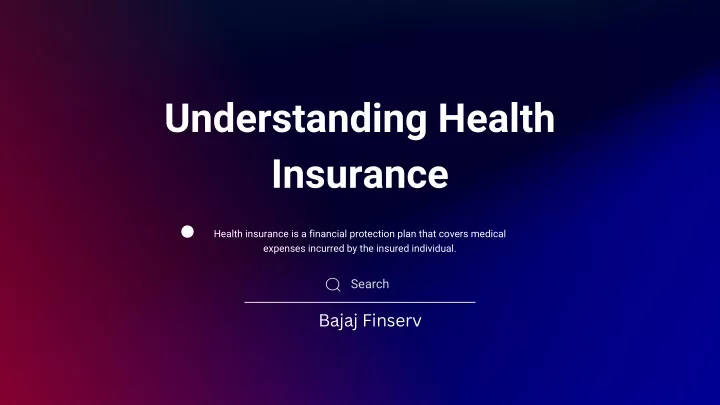 understanding health insurance