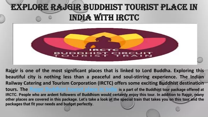 explore rajgir buddhist tourist place in india