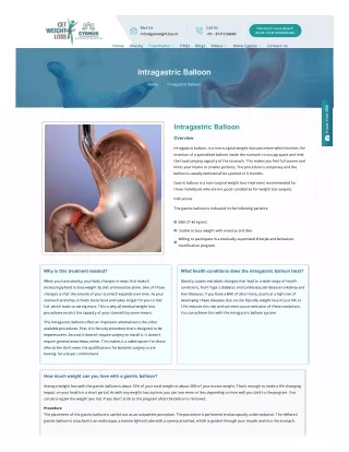 Intragastric Balloon Insights: Watch Transformations & Learn More