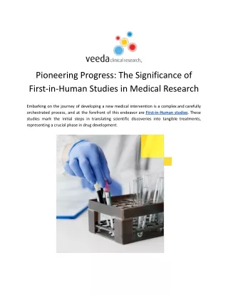 pioneering progress the significance of first