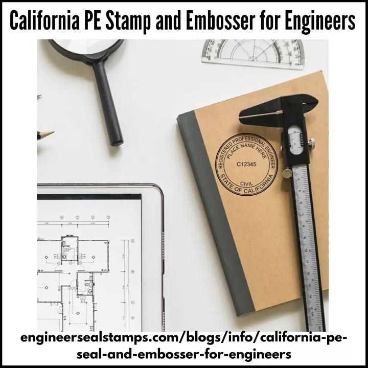 california pe stamp and embosser for engineers