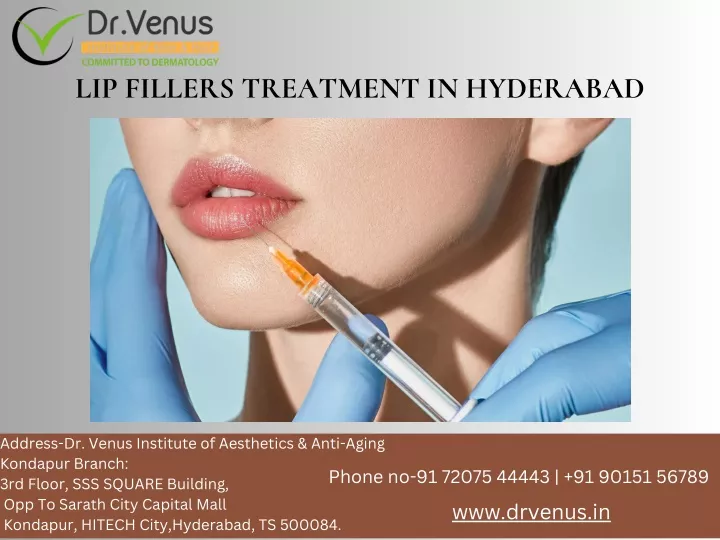 lip fillers treatment in hyderabad